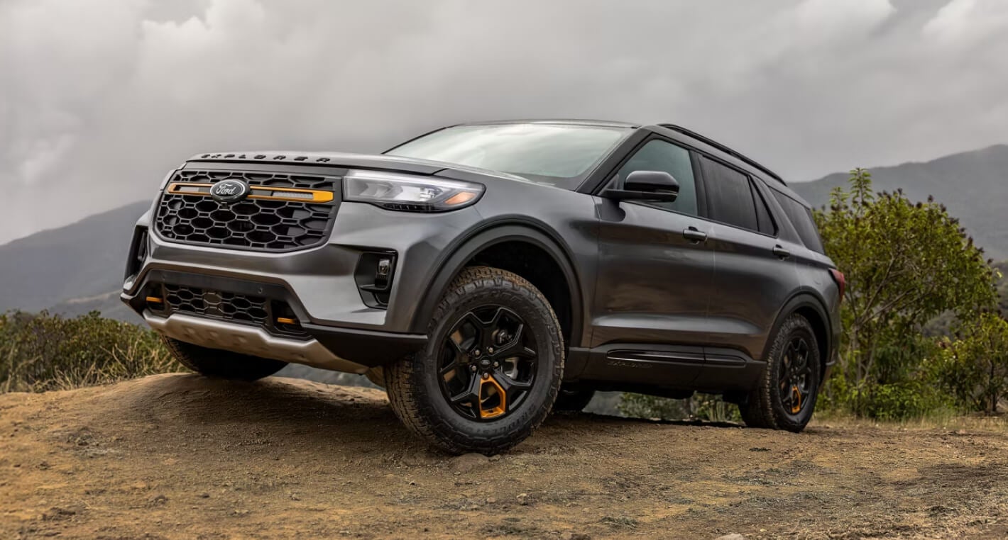 2026 Ford Explorer in silver
