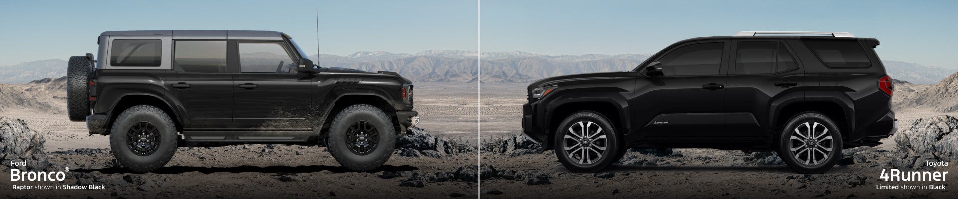 Ford Bronco Vs. Toyota 4Runner