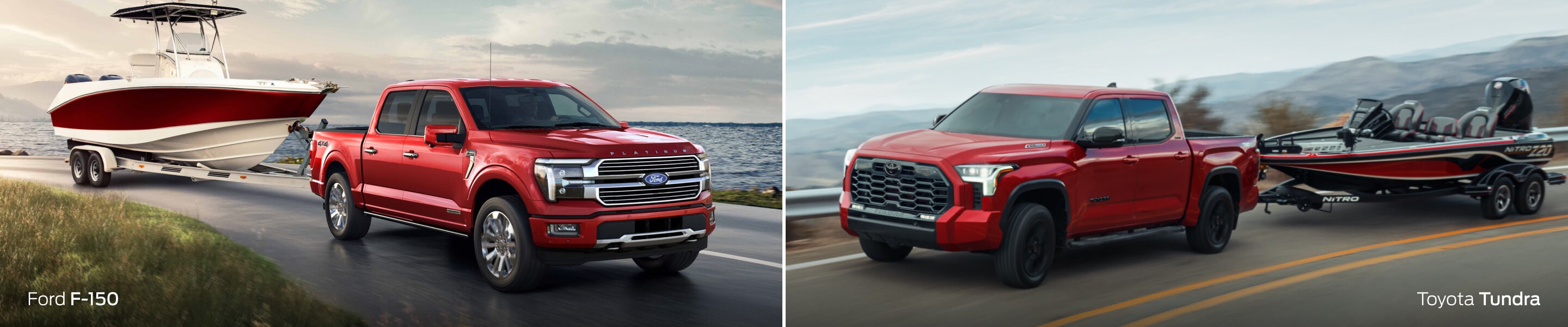 Ford F-150 vs. Toyota Tundra