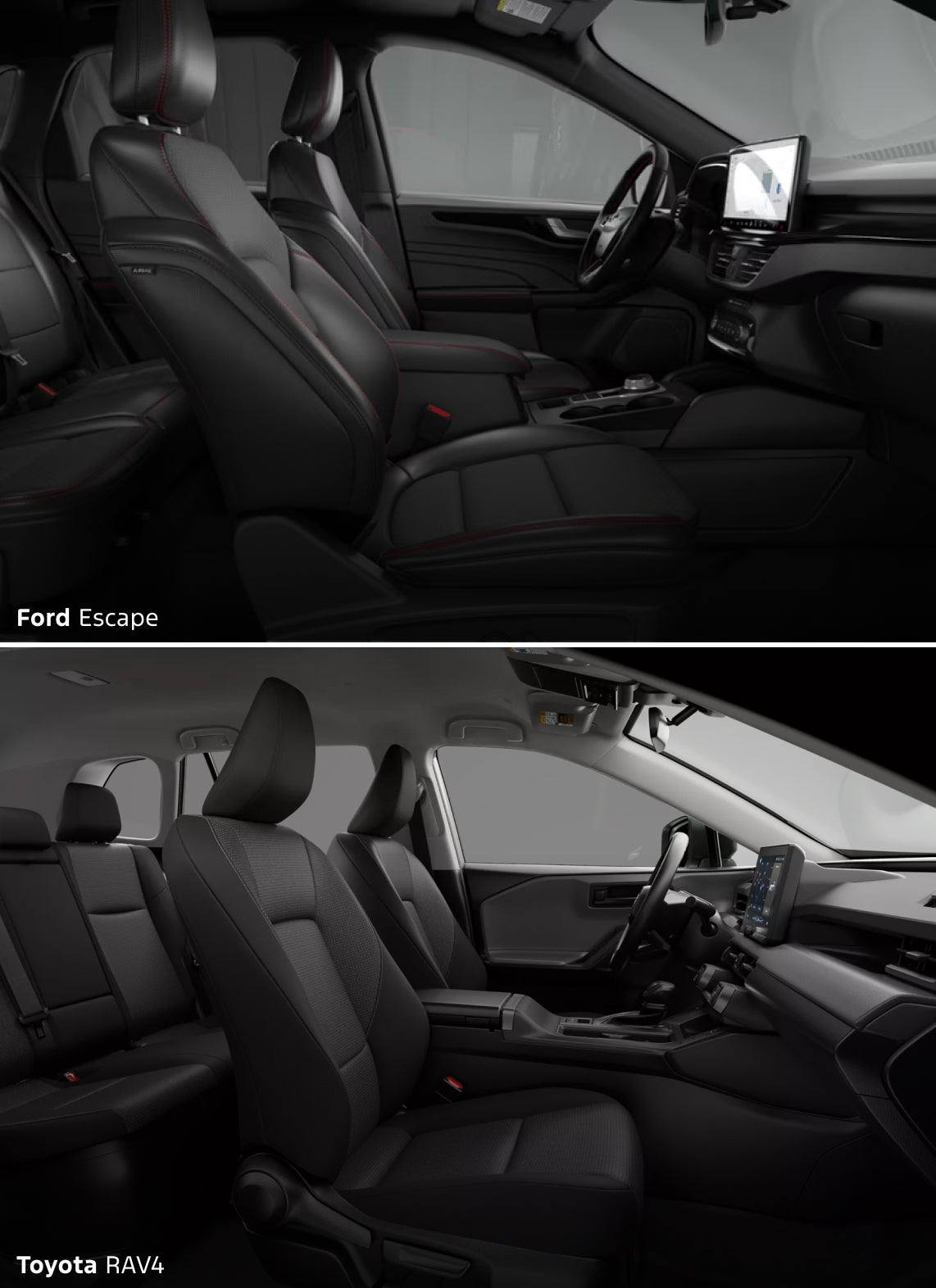 Ford Escape vs. Toyota RAV4 Safety Features